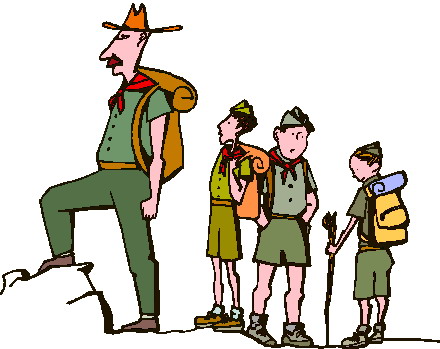 Scouting clip art