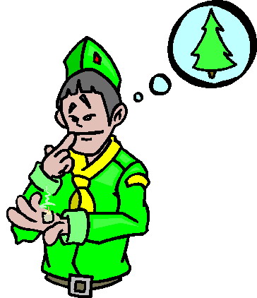 Scouting clip art