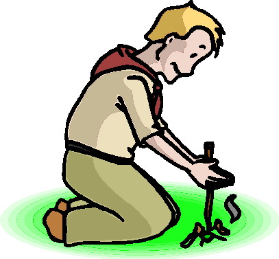 Scouting clip art