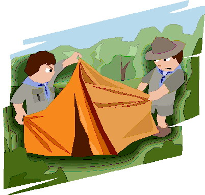 Scouting clip art