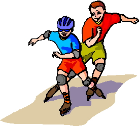 Skating clip art