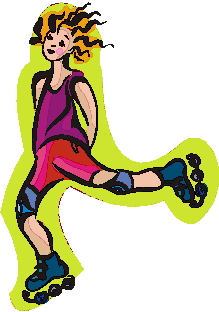 Skating clip art