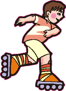 Skating clip art