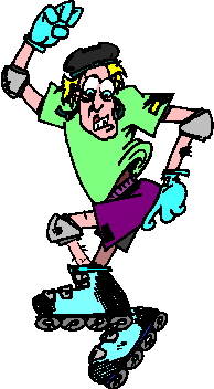 Skating clip art