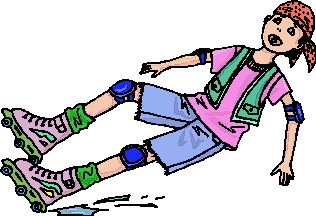 Skating clip art