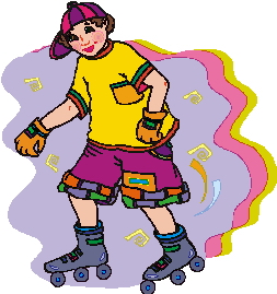 Skating clip art