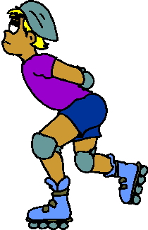 Skating clip art