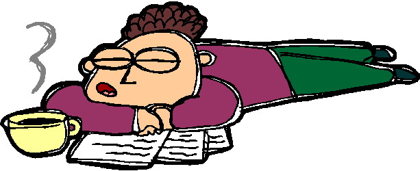 Sleeping clip art