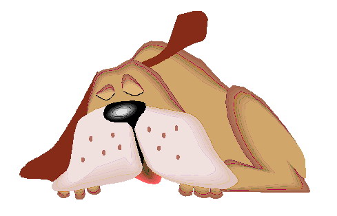 Sleeping clip art