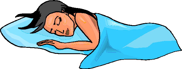 Sleeping clip art