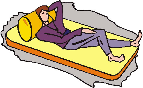 Sleeping clip art