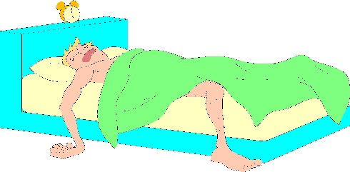 Sleeping clip art