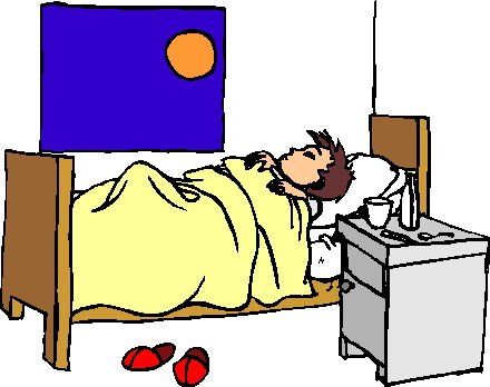 Sleeping clip art