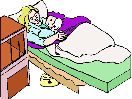 Sleeping clip art