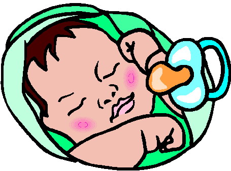 Sleeping clip art