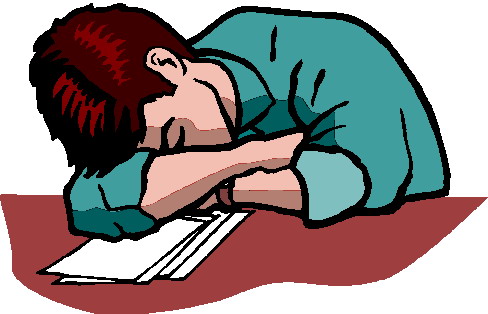 Sleeping clip art