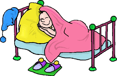 Sleeping clip art