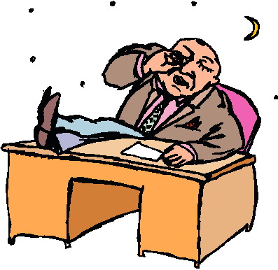 Sleeping clip art