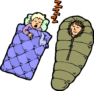 Sleeping clip art