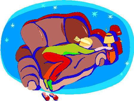 Sleeping clip art