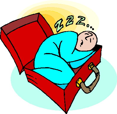 Sleeping clip art