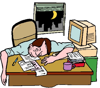 Sleeping clip art