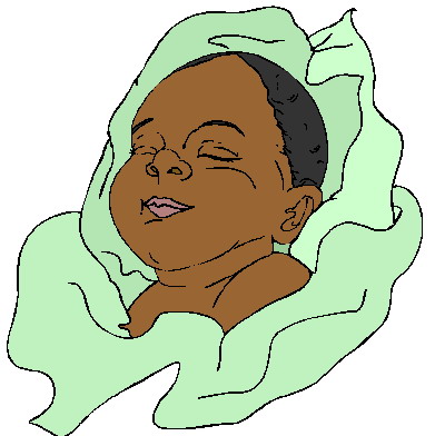 Sleeping clip art