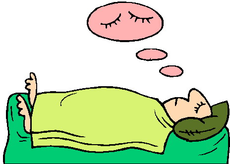 Sleeping clip art
