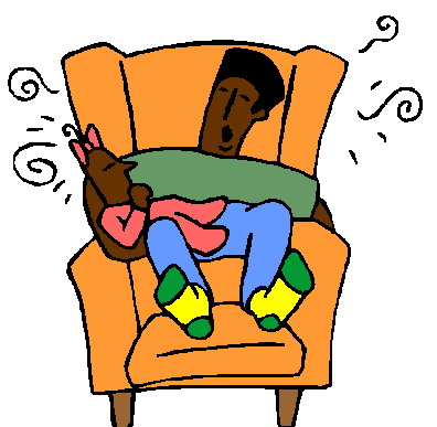 Sleeping clip art