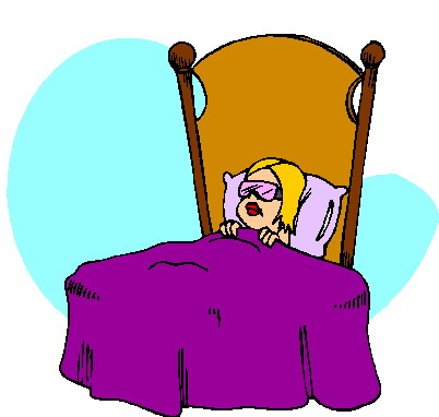 Sleeping clip art