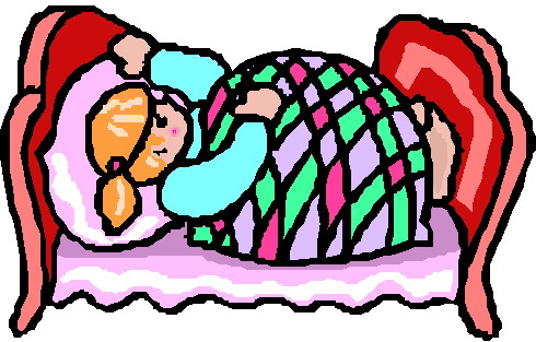 Sleeping clip art