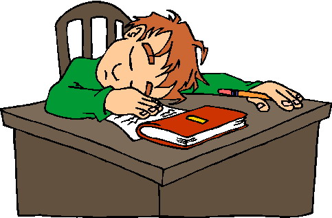 Sleeping clip art