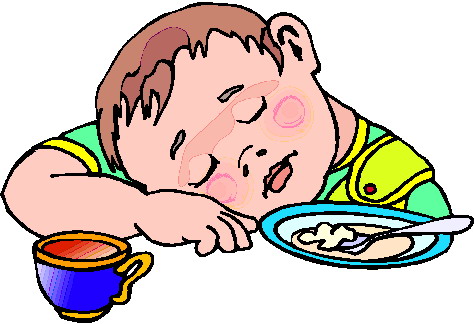 Sleeping clip art