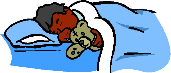 Sleeping clip art