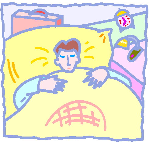 Sleeping clip art