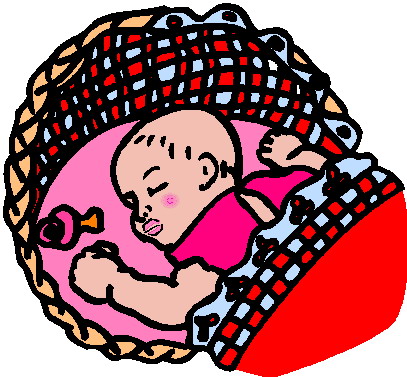 Sleeping clip art