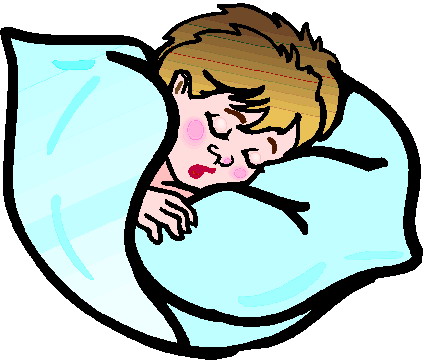 Sleeping clip art