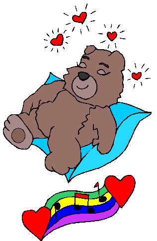 Sleeping clip art