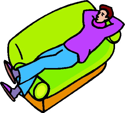 Sleeping clip art