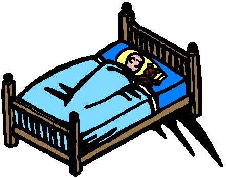 Sleeping clip art