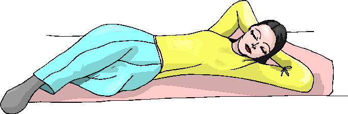 Sleeping clip art