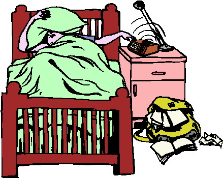 Sleeping clip art