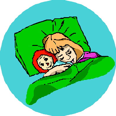 Sleeping clip art