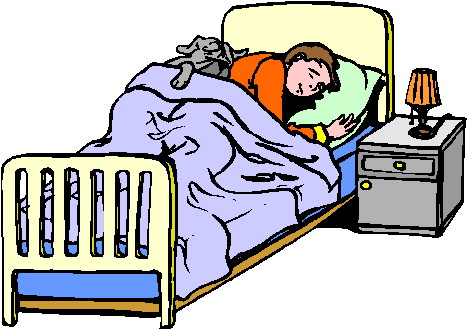 Sleeping clip art