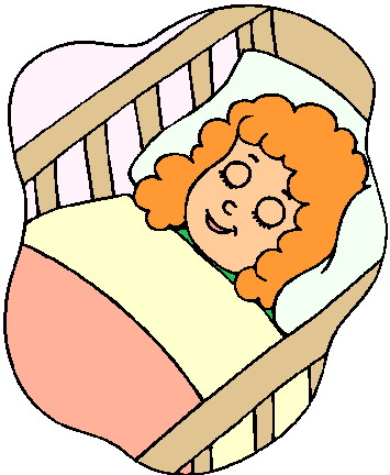 Sleeping clip art