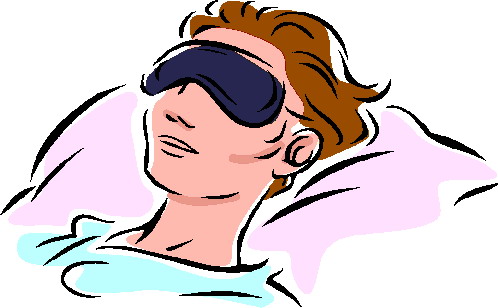 Sleeping clip art