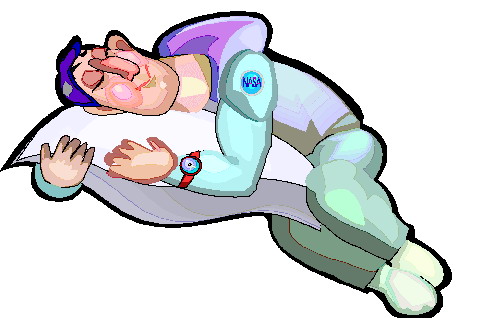 Sleeping clip art