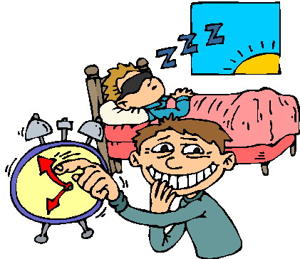 Sleeping clip art