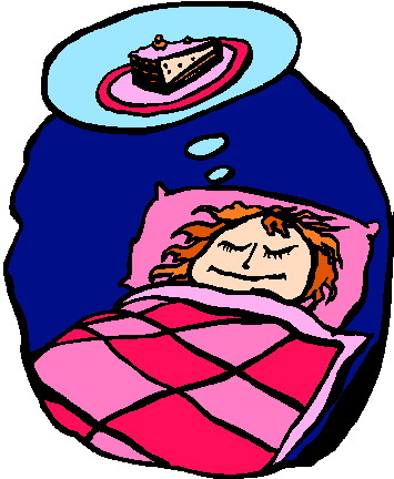 Sleeping clip art