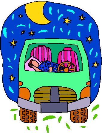 Sleeping clip art